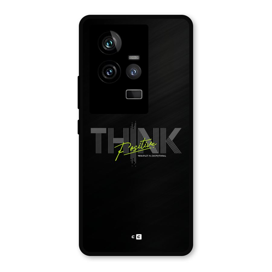 Think Positive Only Metal Back Case for iQOO 11 5G
