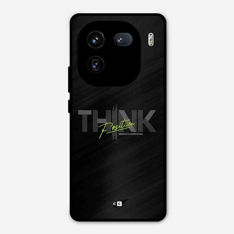 Think Positive Only Metal Back Case for iQOO 12