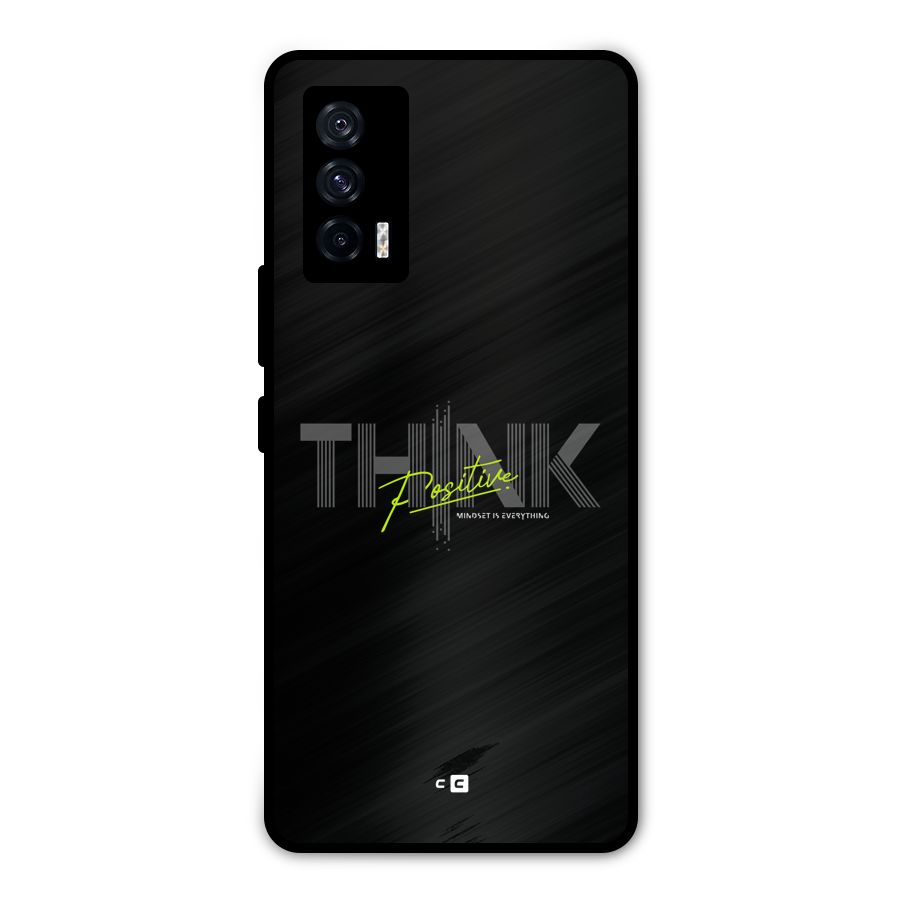 Think Positive Only Metal Back Case for iQOO 7 5G