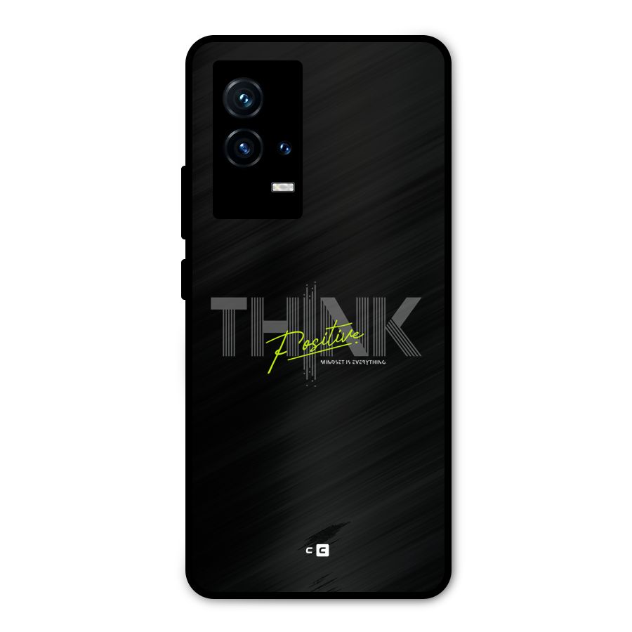 Think Positive Only Metal Back Case for iQOO 9 5G