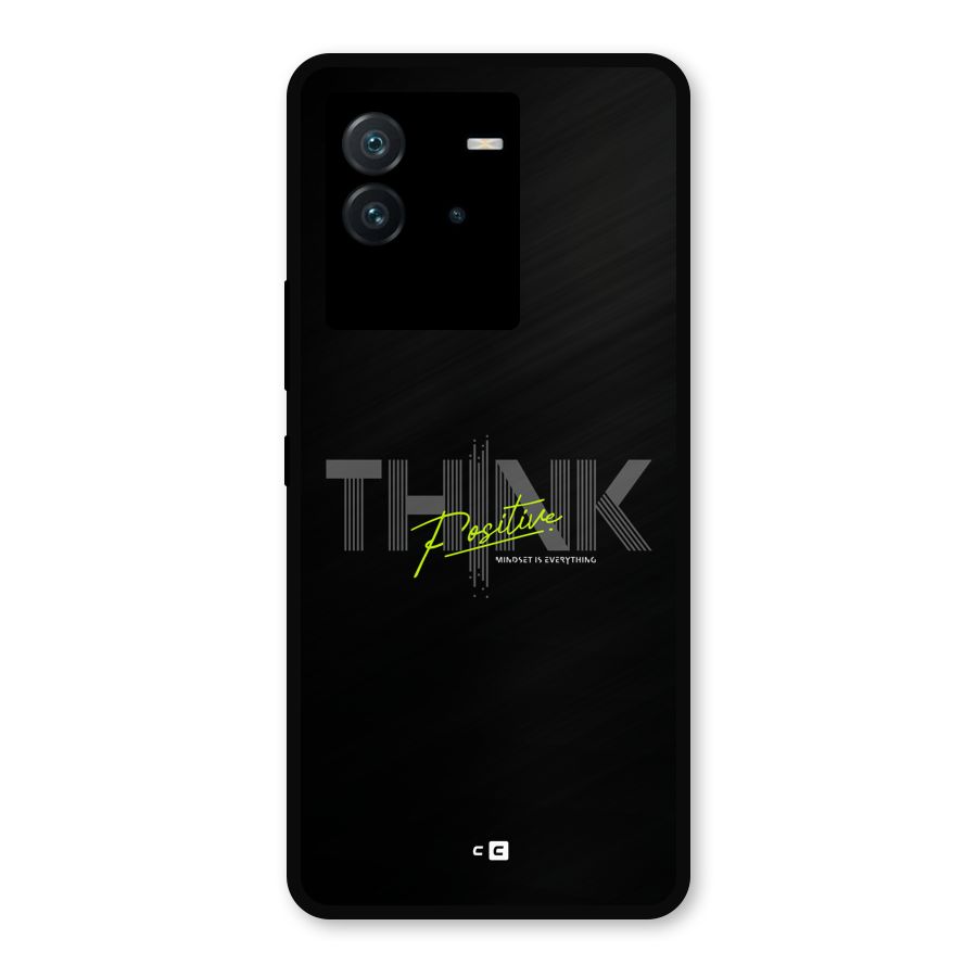 Think Positive Only Metal Back Case for iQOO Neo 6 5G