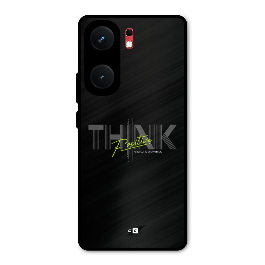 Think Positive Only Metal Back Case for iQOO Neo 9 Pro