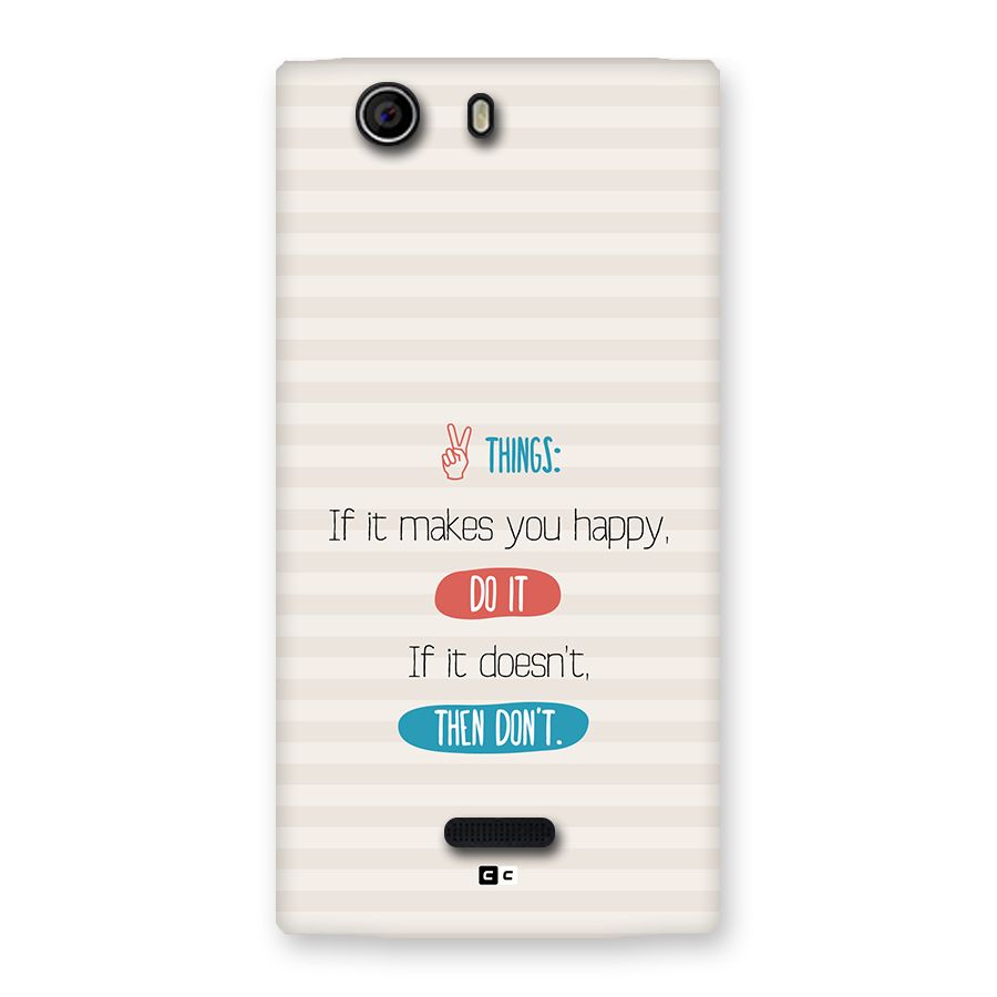 Think Then Back Case for Canvas Nitro 2 E311