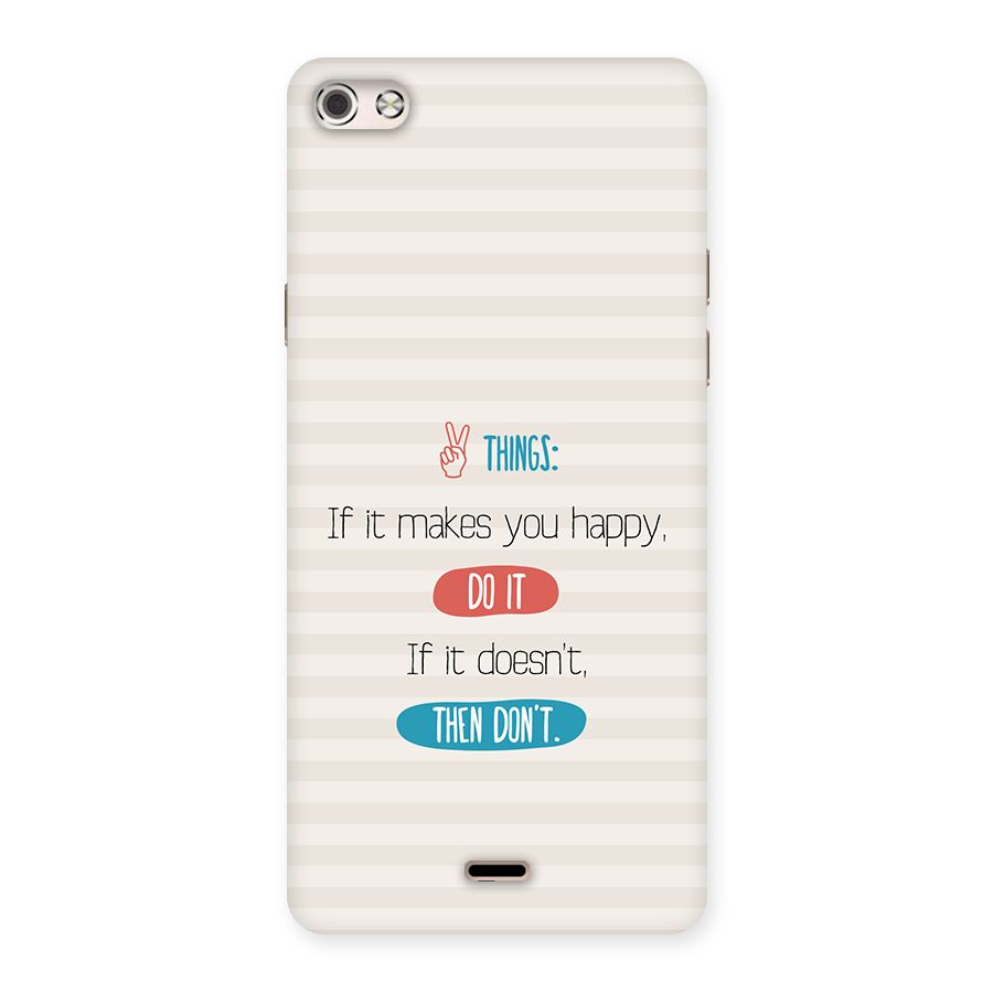 Think Then Back Case for Canvas Silver 5