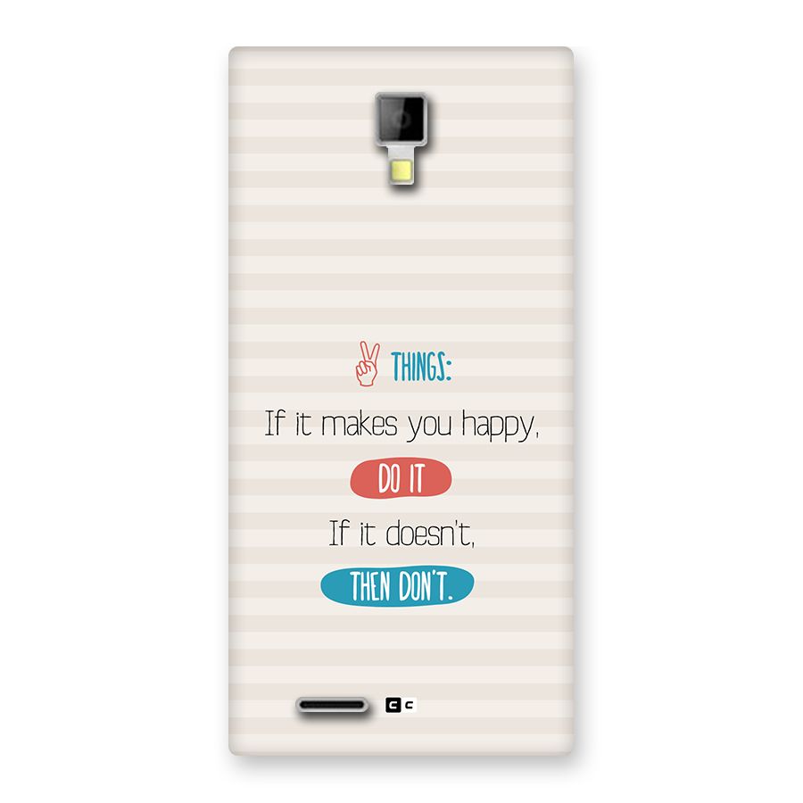 Think Then Back Case for Canvas Xpress A99