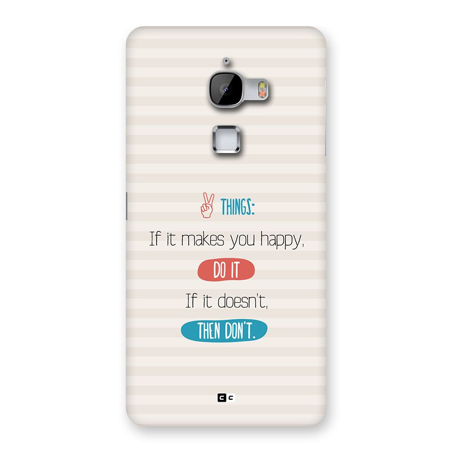 Think Then Back Case for LeTV Le Max