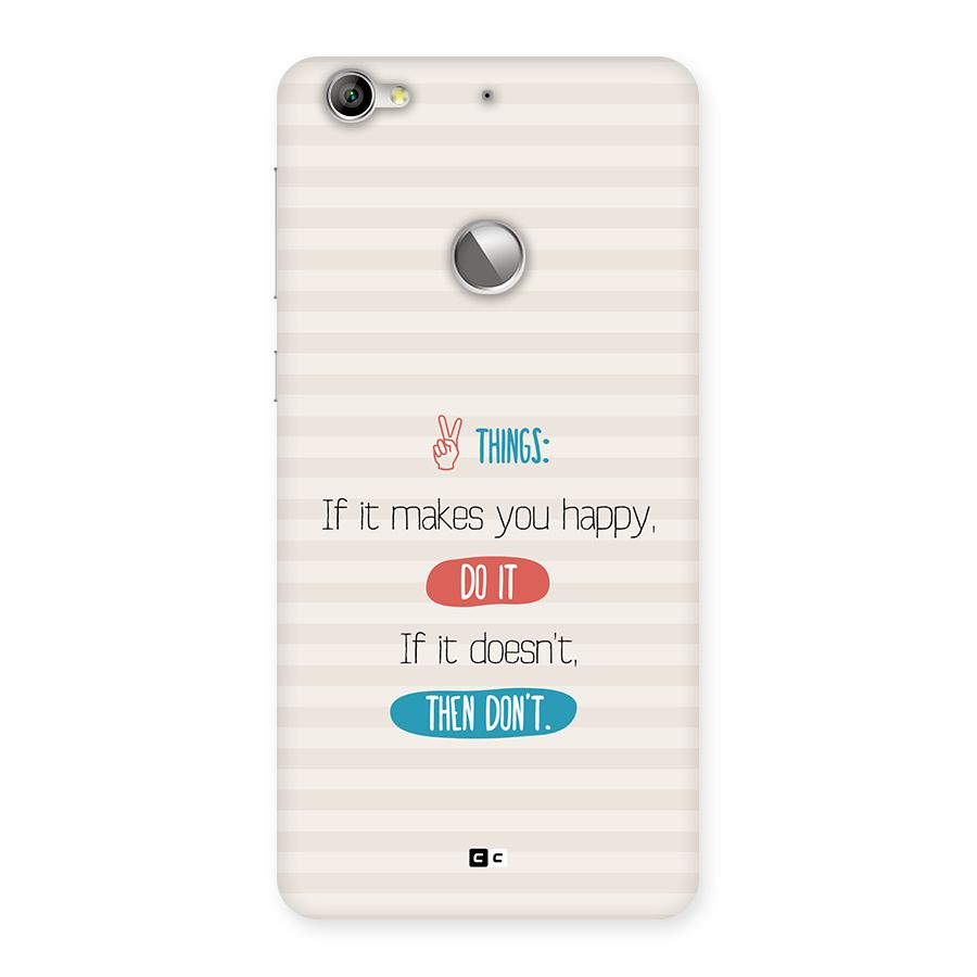 Think Then Back Case for Le 1S