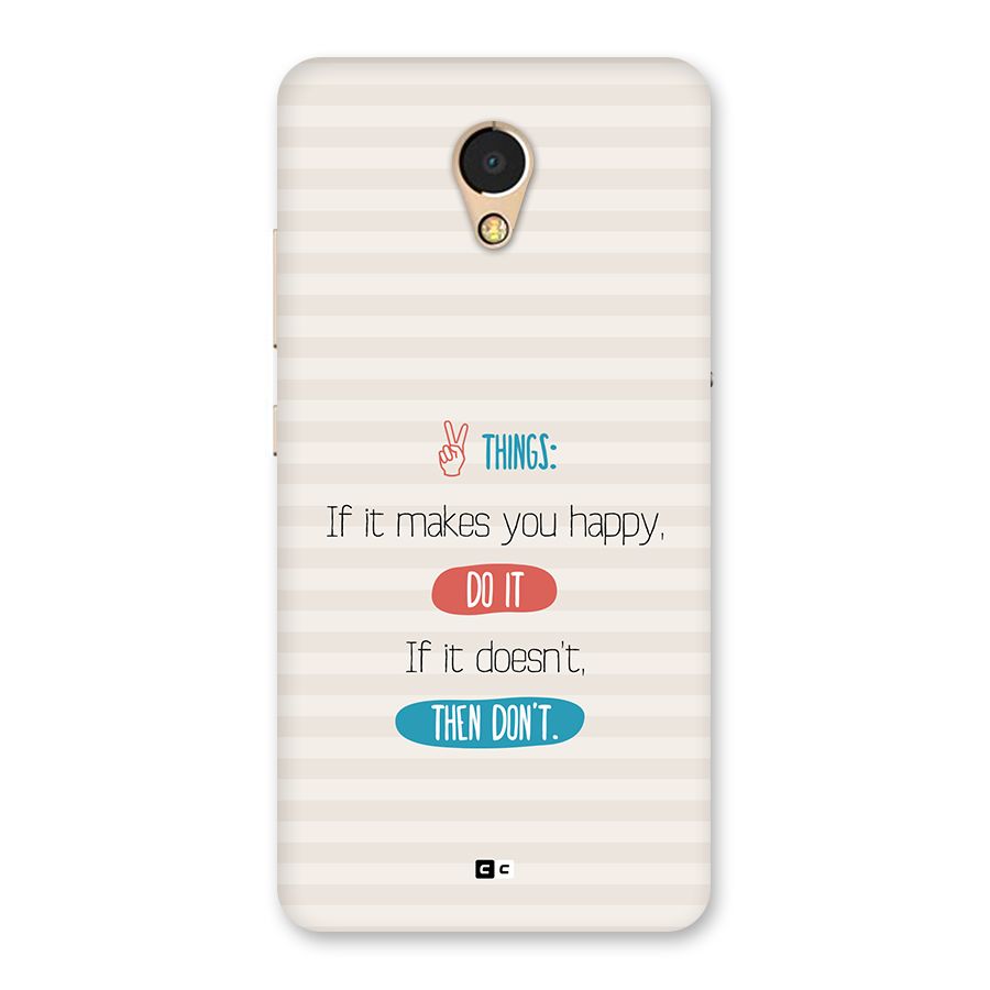 Think Then Back Case for Lenovo P2