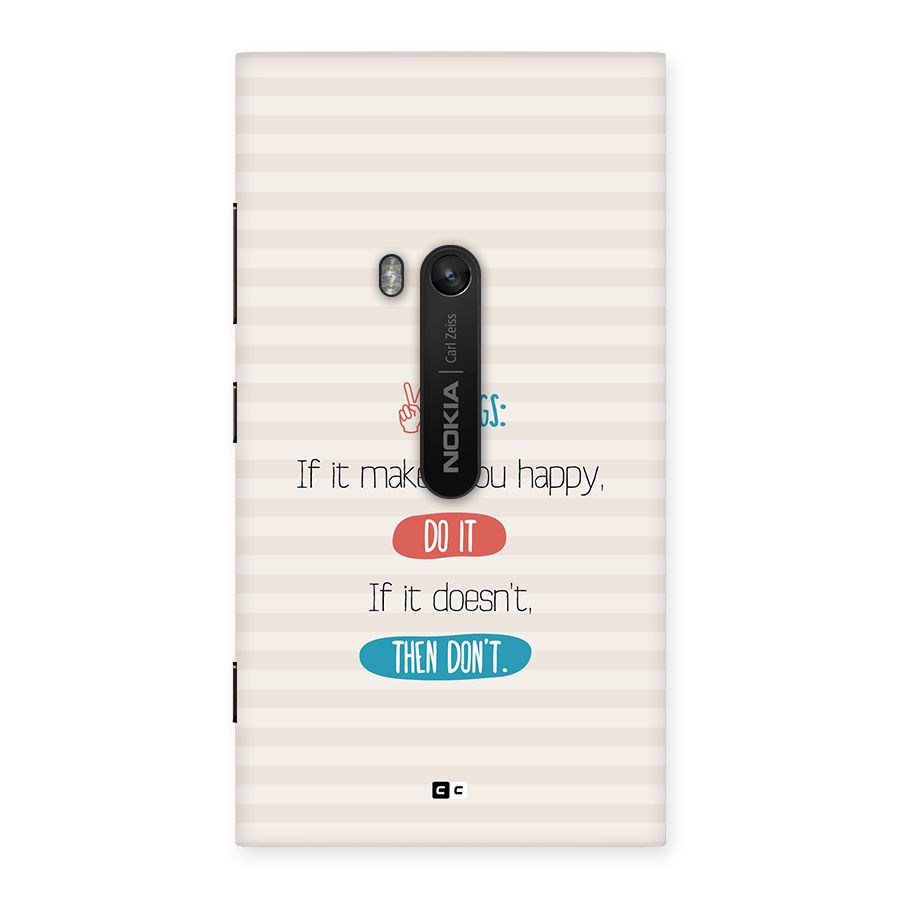 Think Then Back Case for Lumia 920