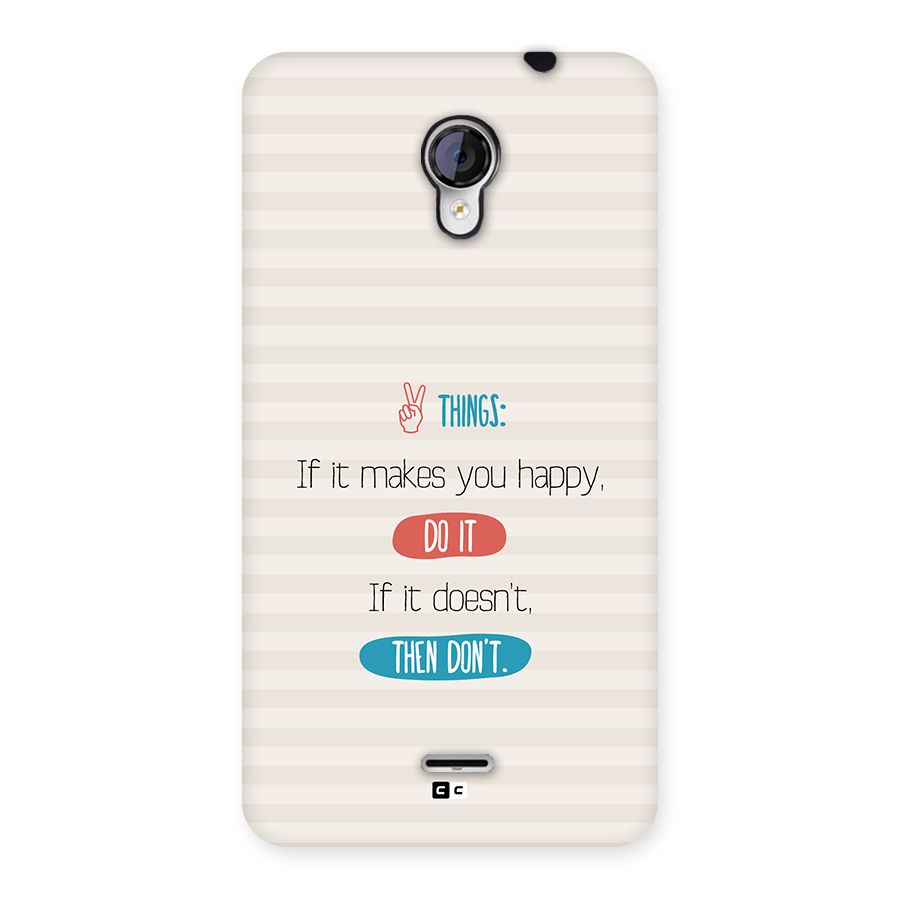 Think Then Back Case for Unite 2 A106