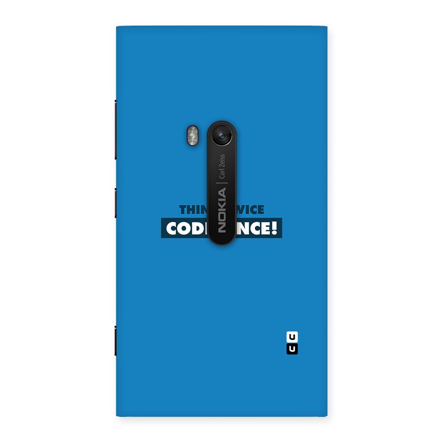 Think Twice Code Once Back Case for Lumia 920