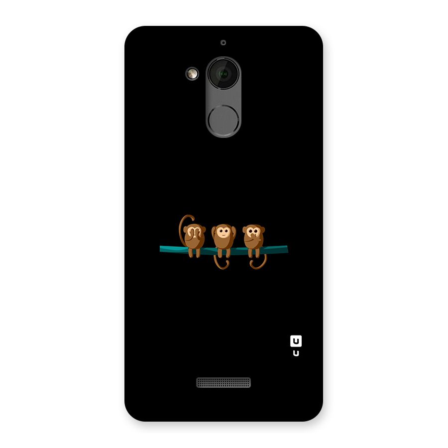 Three Cute Monkeys Back Case for Coolpad Note 5