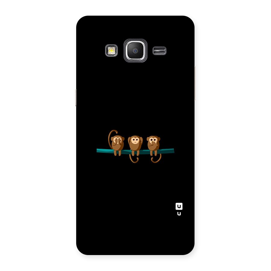 Three Cute Monkeys Back Case for Galaxy Grand Prime