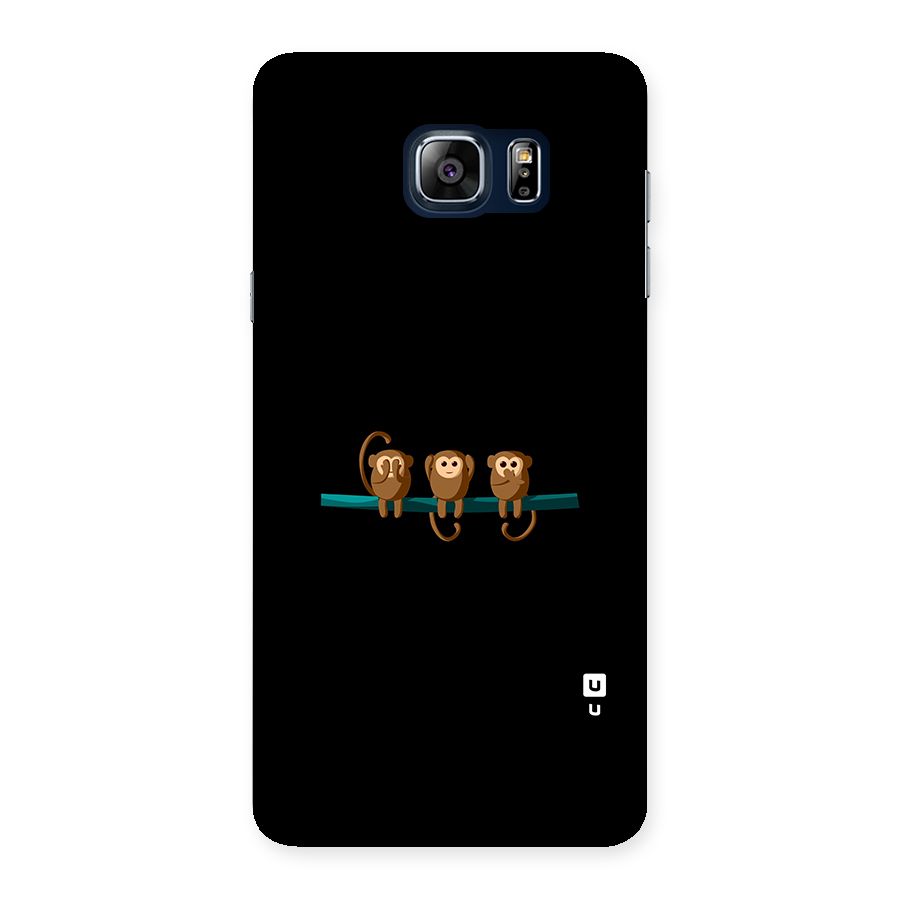 Three Cute Monkeys Back Case for Galaxy Note 5