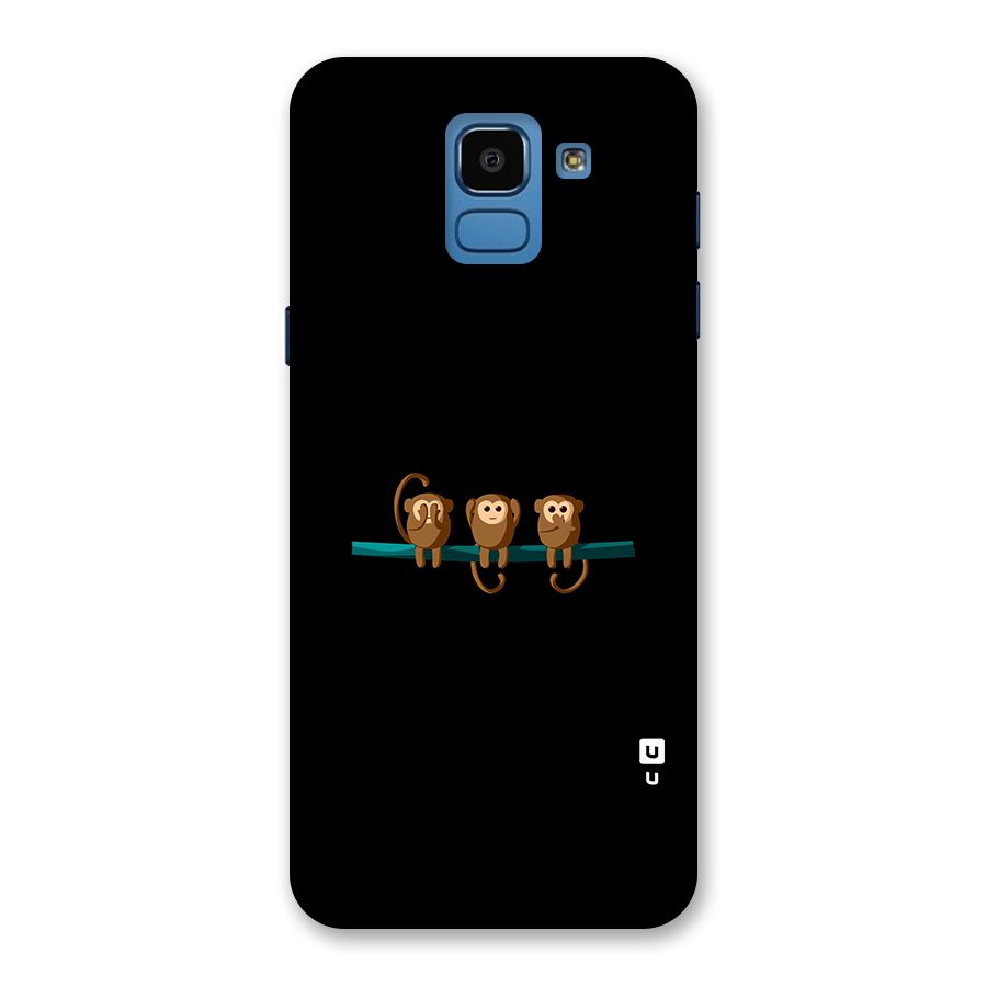 Three Cute Monkeys Back Case for Galaxy On6