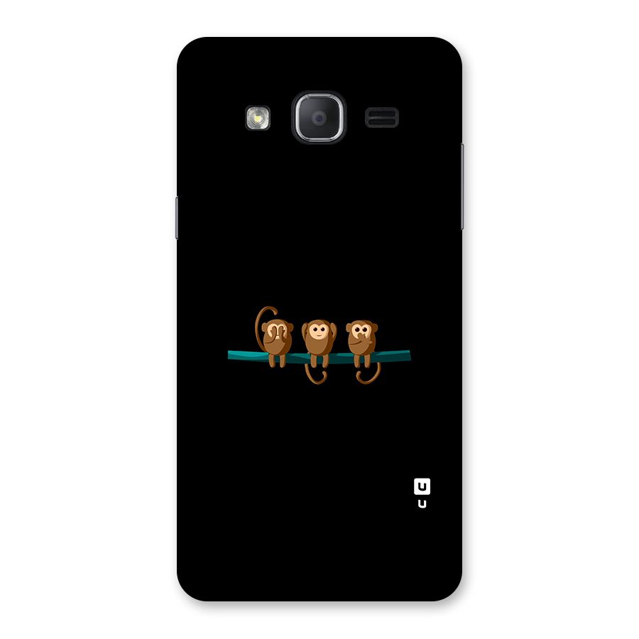 Three Cute Monkeys Back Case for Galaxy On7 2015