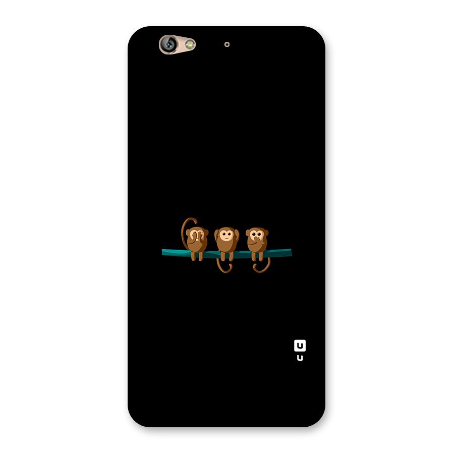 Three Cute Monkeys Back Case for Gionee S6