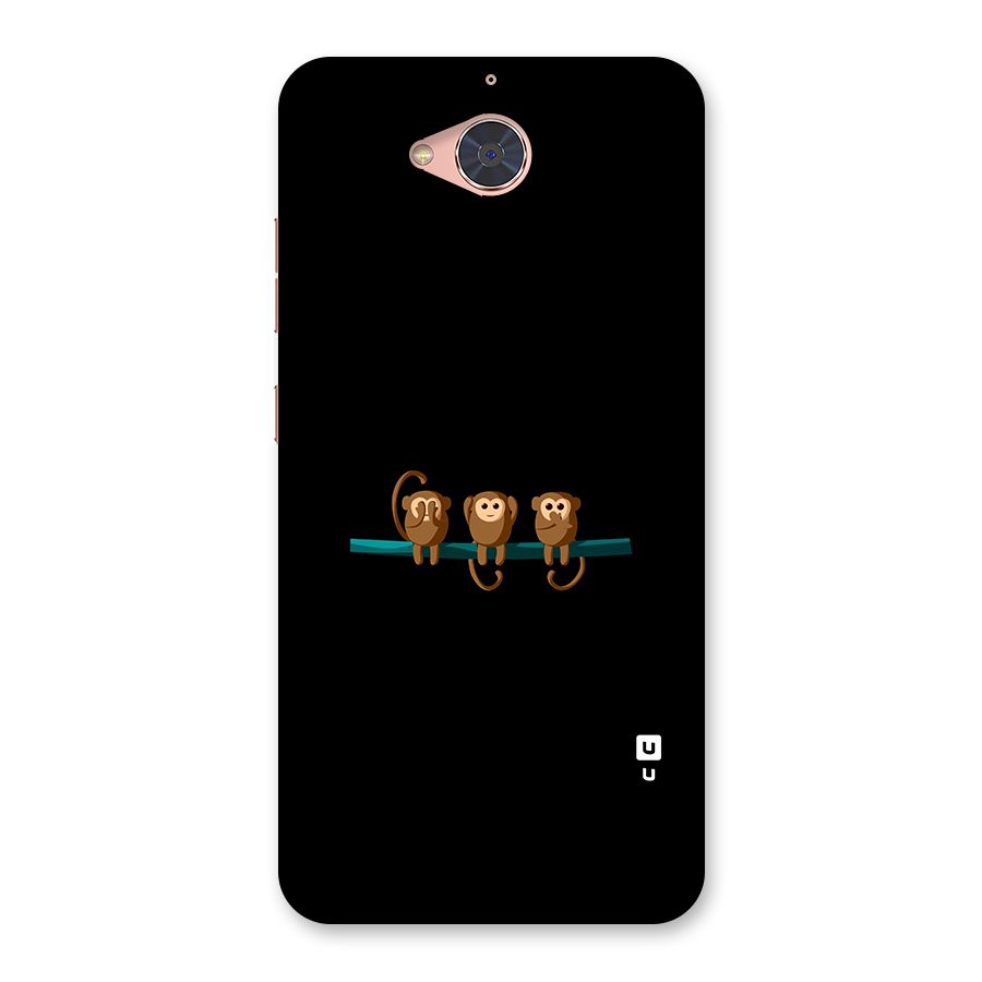Three Cute Monkeys Back Case for Gionee S6 Pro