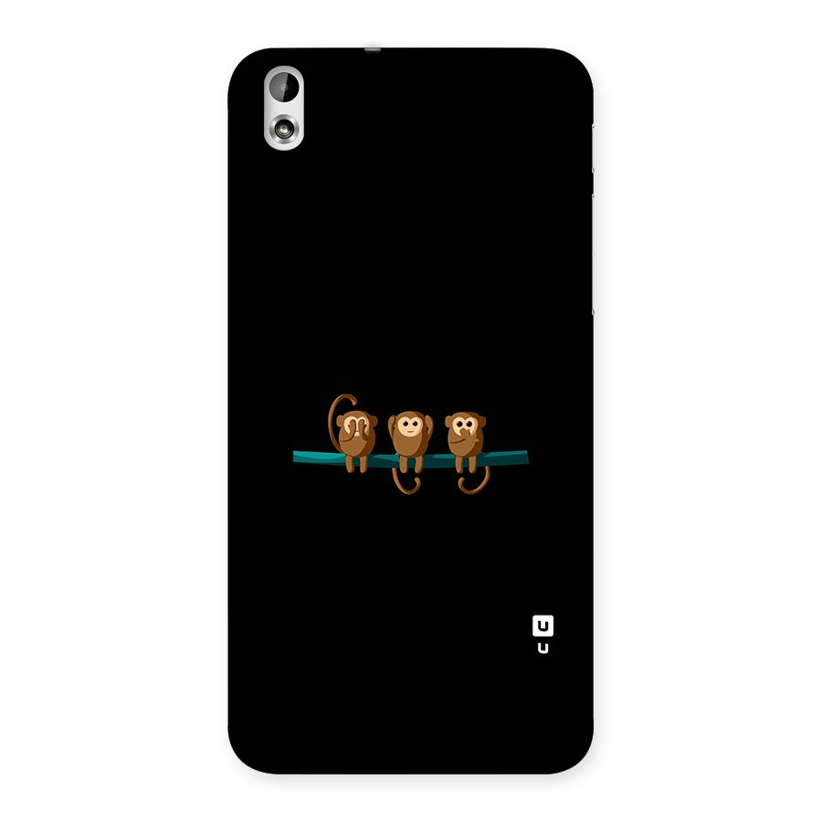Three Cute Monkeys Back Case for HTC Desire 816g
