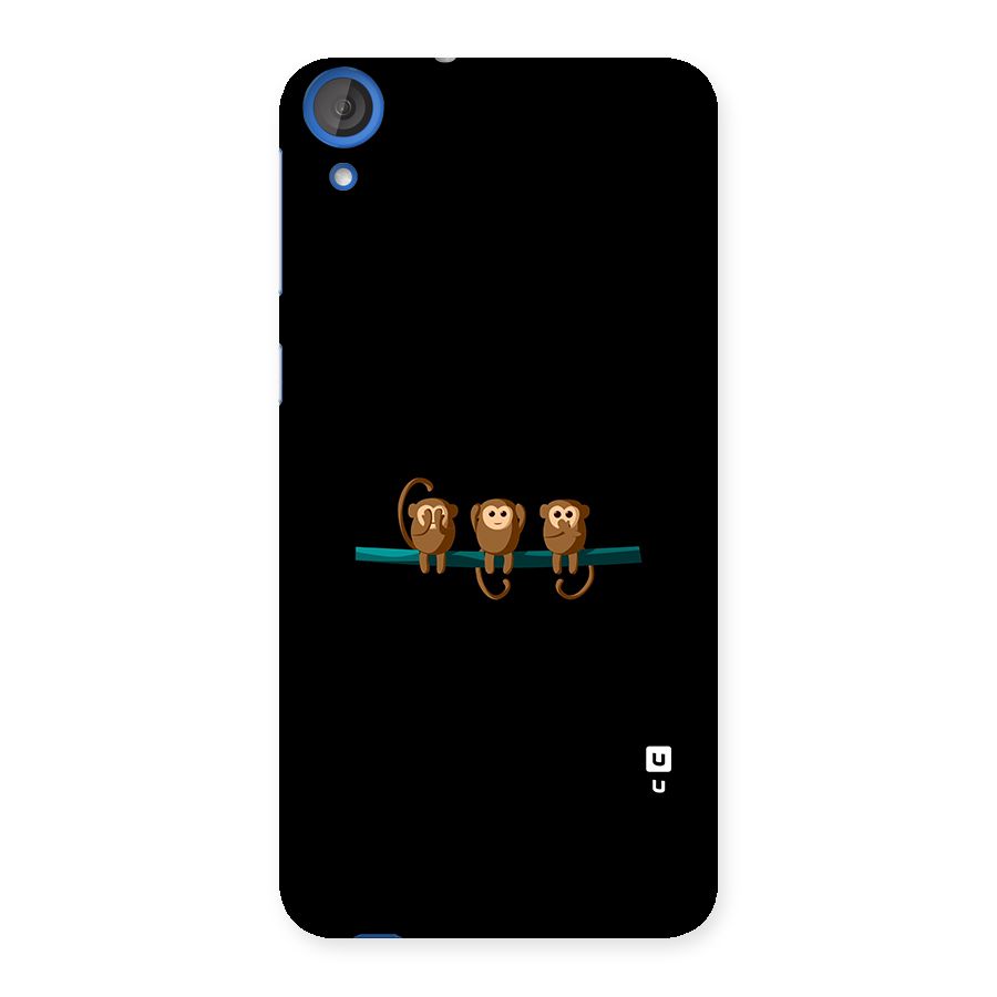 Three Cute Monkeys Back Case for HTC Desire 820