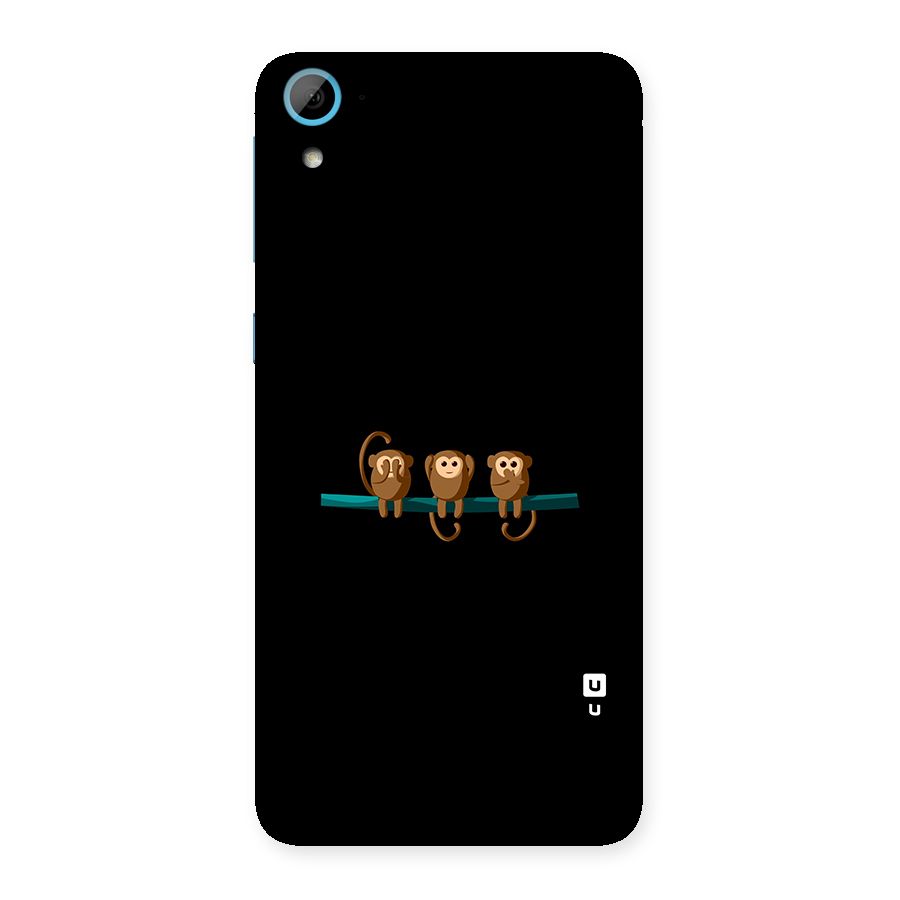 Three Cute Monkeys Back Case for HTC Desire 826