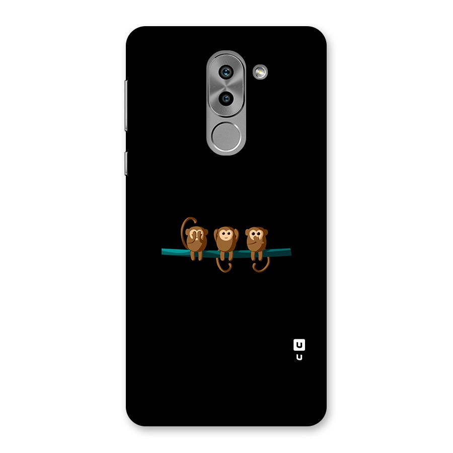 Three Cute Monkeys Back Case for Honor 6X