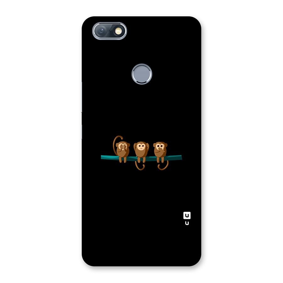 Three Cute Monkeys Back Case for Infinix Note 5