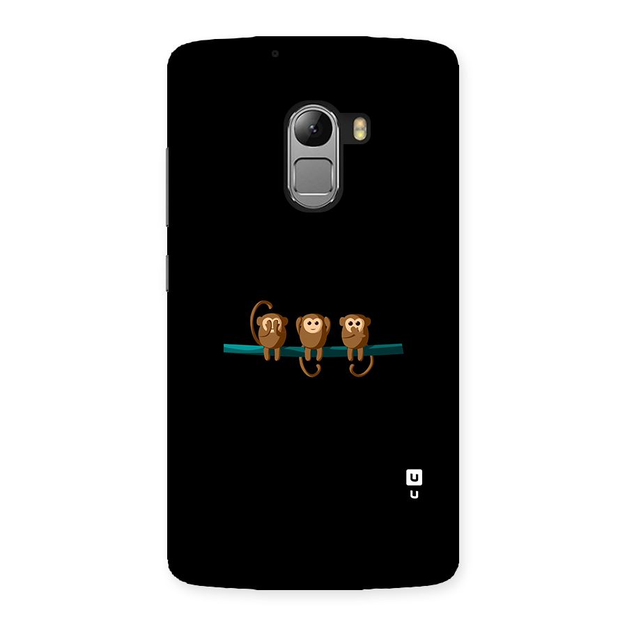 Three Cute Monkeys Back Case for Lenovo K4 Note