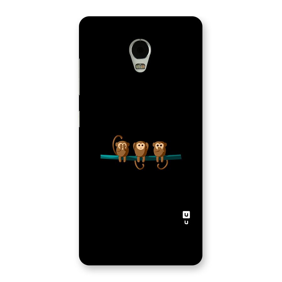 Three Cute Monkeys Back Case for Lenovo Vibe P1