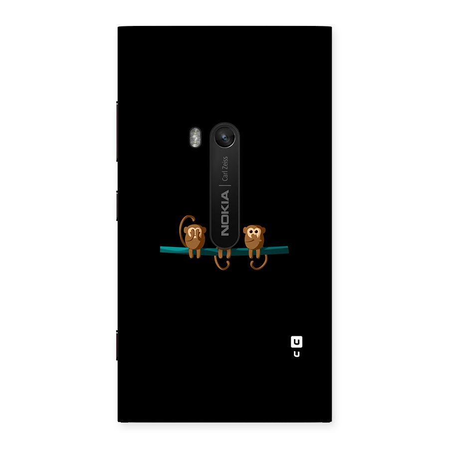 Three Cute Monkeys Back Case for Lumia 920