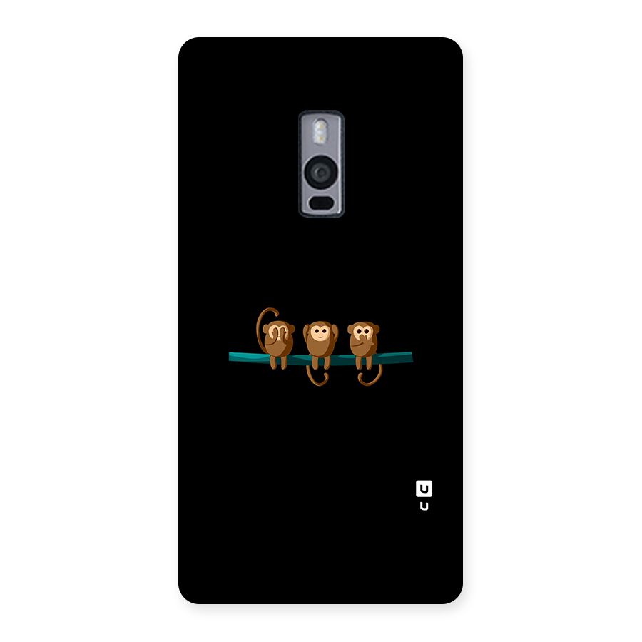 Three Cute Monkeys Back Case for OnePlus Two