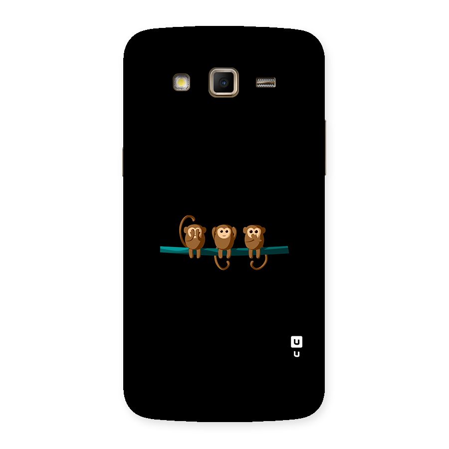 Three Cute Monkeys Back Case for Samsung Galaxy Grand 2