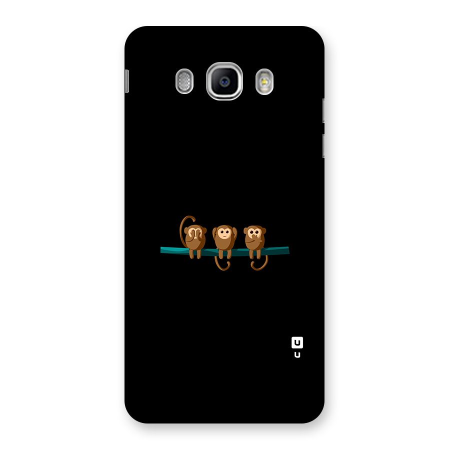 Three Cute Monkeys Back Case for Samsung Galaxy J5 2016