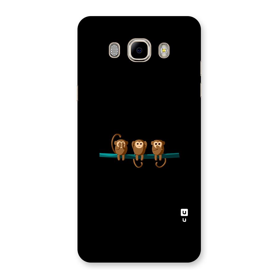 Three Cute Monkeys Back Case for Samsung Galaxy J7 2016