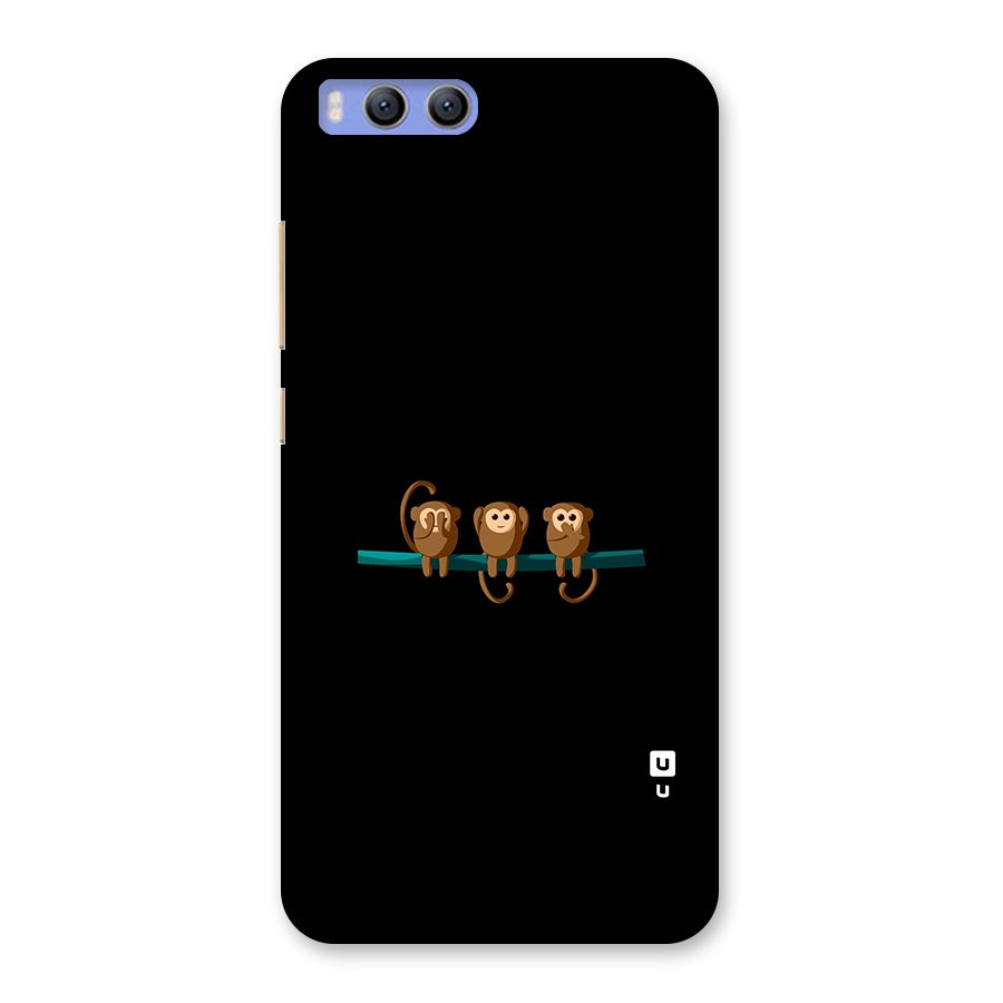 Three Cute Monkeys Back Case for Xiaomi Mi 6