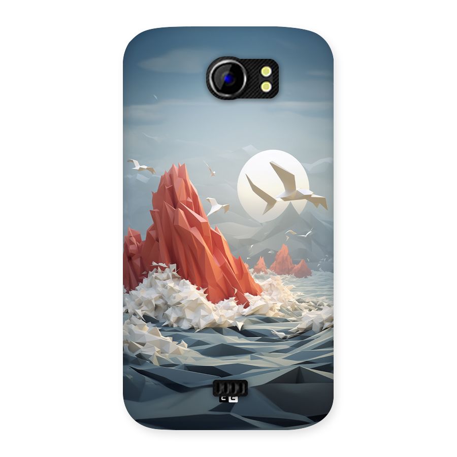 Three Dimension Sea Back Case for Canvas 2 A110