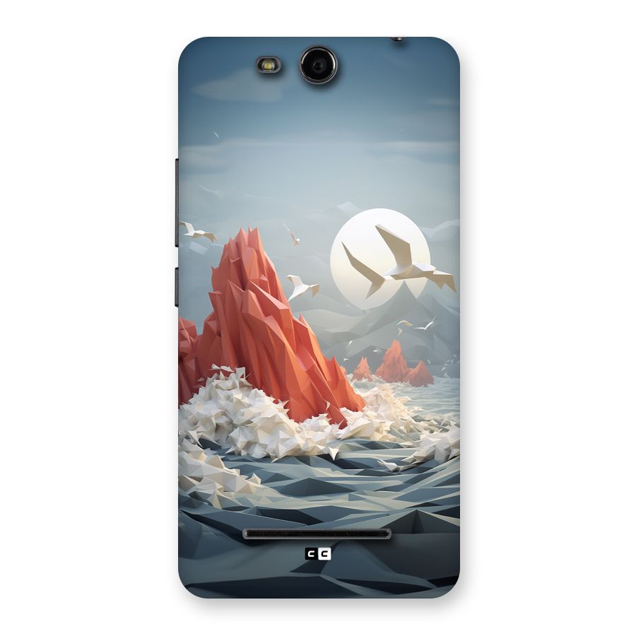 Three Dimension Sea Back Case for Canvas Juice 3 Q392