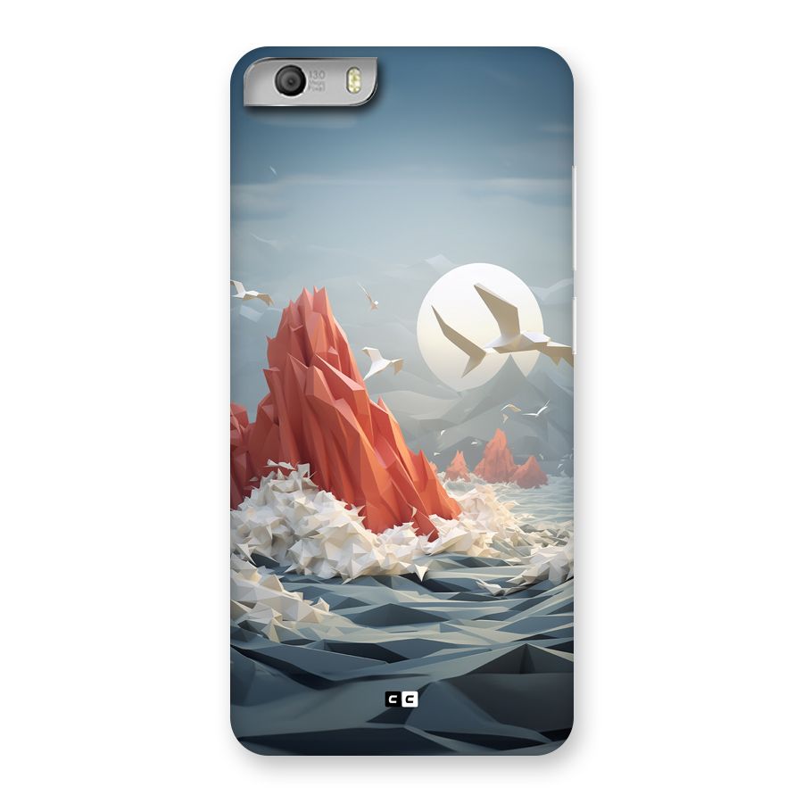 Three Dimension Sea Back Case for Canvas Knight 2