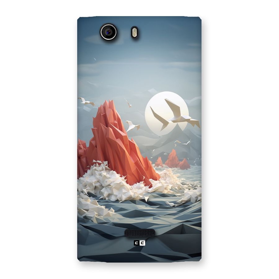 Three Dimension Sea Back Case for Canvas Nitro 2 E311