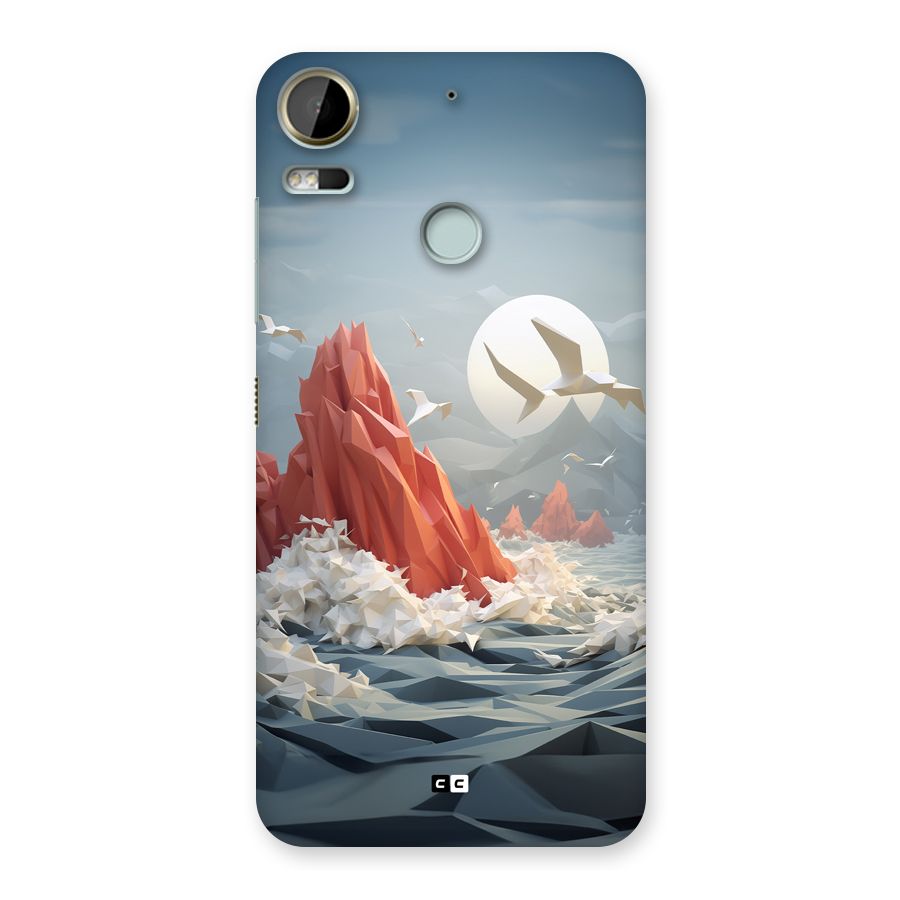 Three Dimension Sea Back Case for Desire 10 Pro