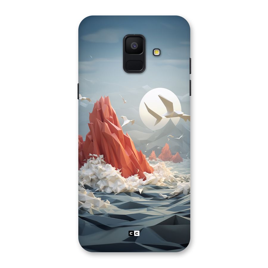Three Dimension Sea Back Case for Galaxy A6 (2018)