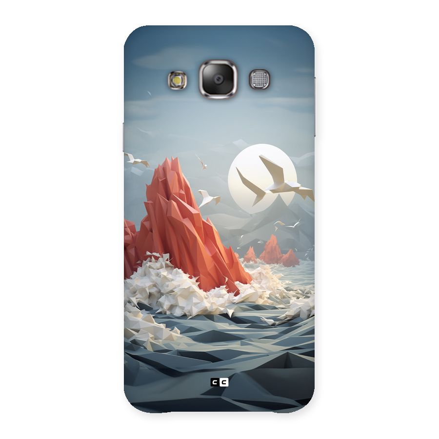 Three Dimension Sea Back Case for Galaxy E7