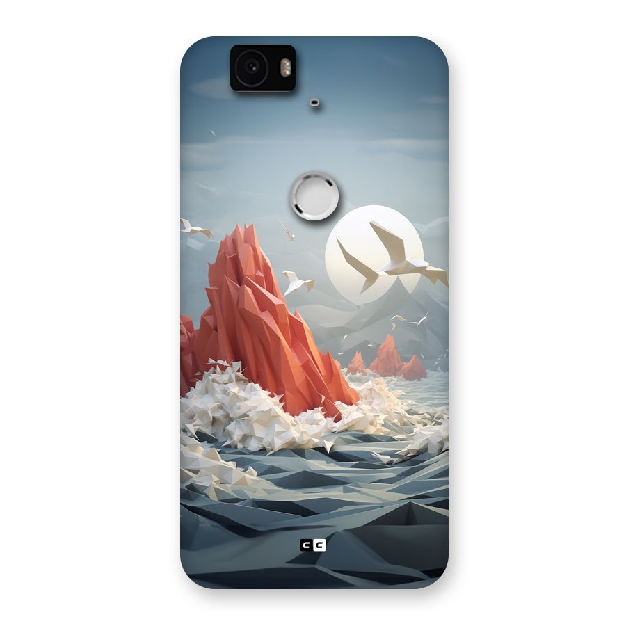 Three Dimension Sea Back Case for Google Nexus 6P