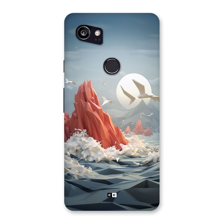 Three Dimension Sea Back Case for Google Pixel 2 XL