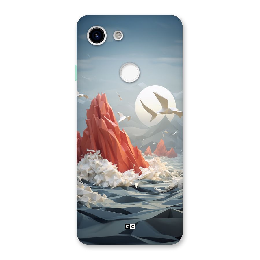 Three Dimension Sea Back Case for Google Pixel 3