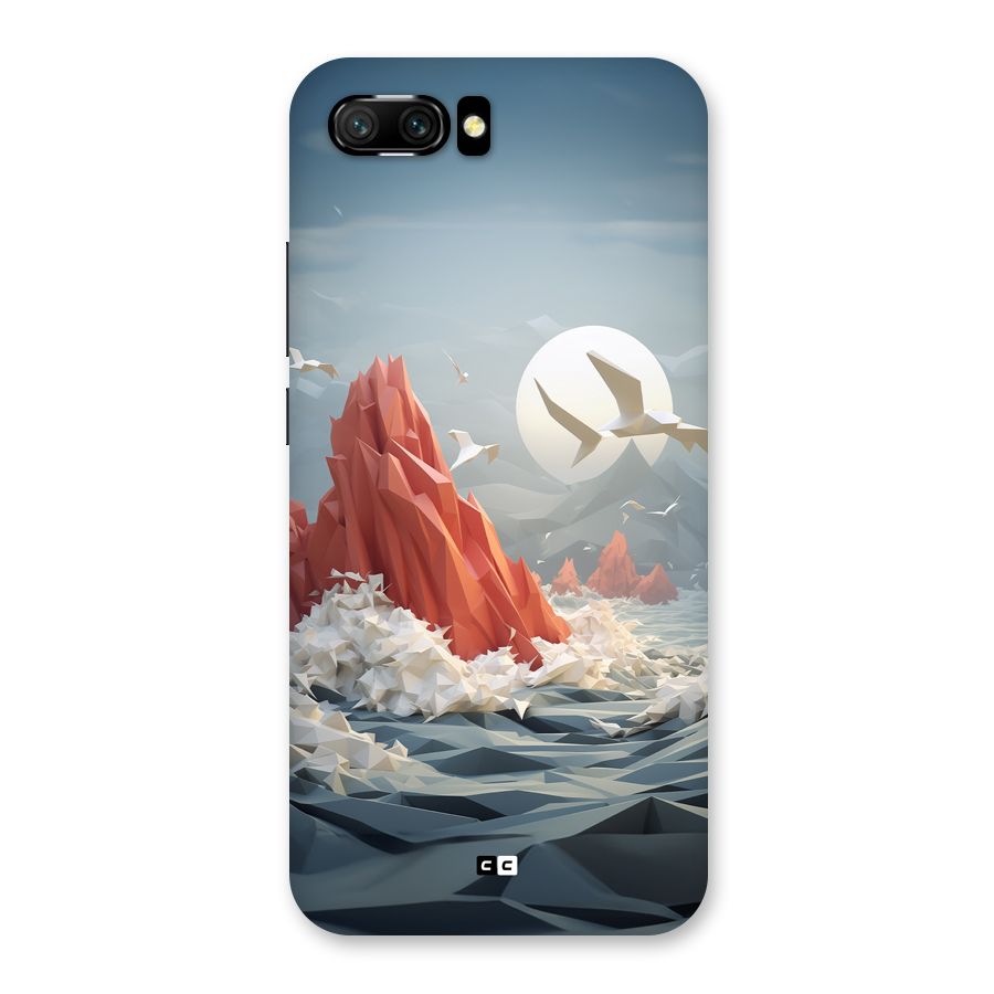 Three Dimension Sea Back Case for Honor 10