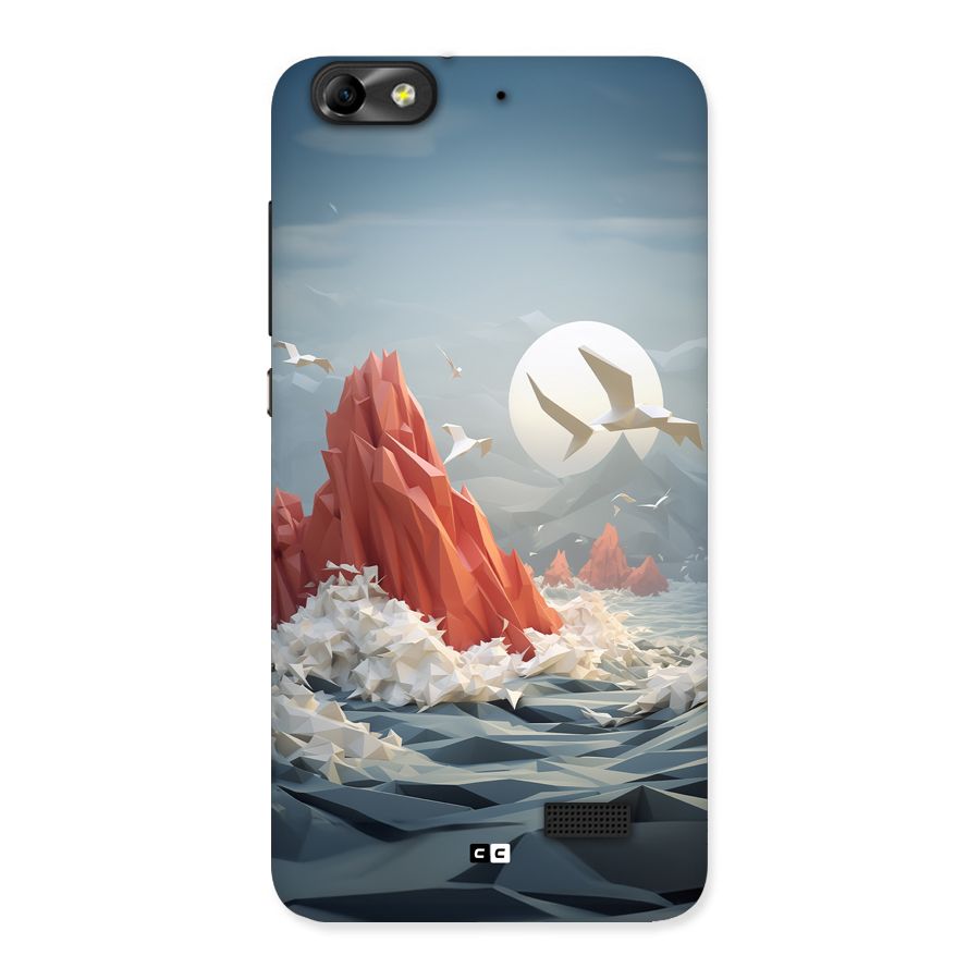 Three Dimension Sea Back Case for Honor 4C