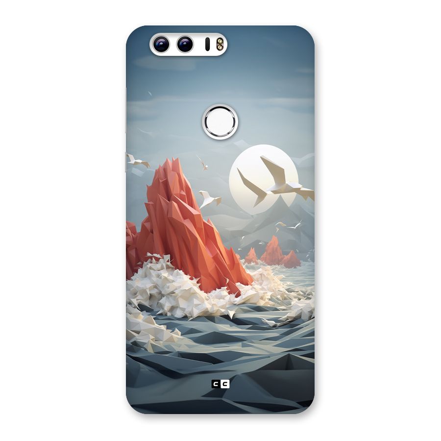 Three Dimension Sea Back Case for Honor 8