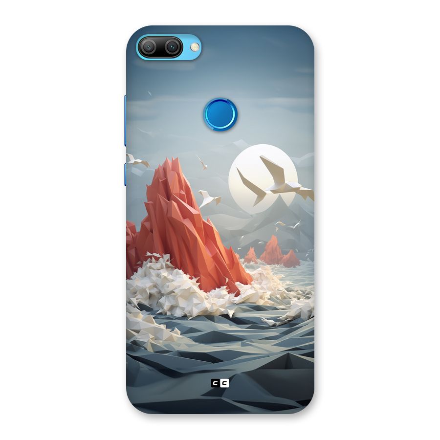 Three Dimension Sea Back Case for Honor 9N
