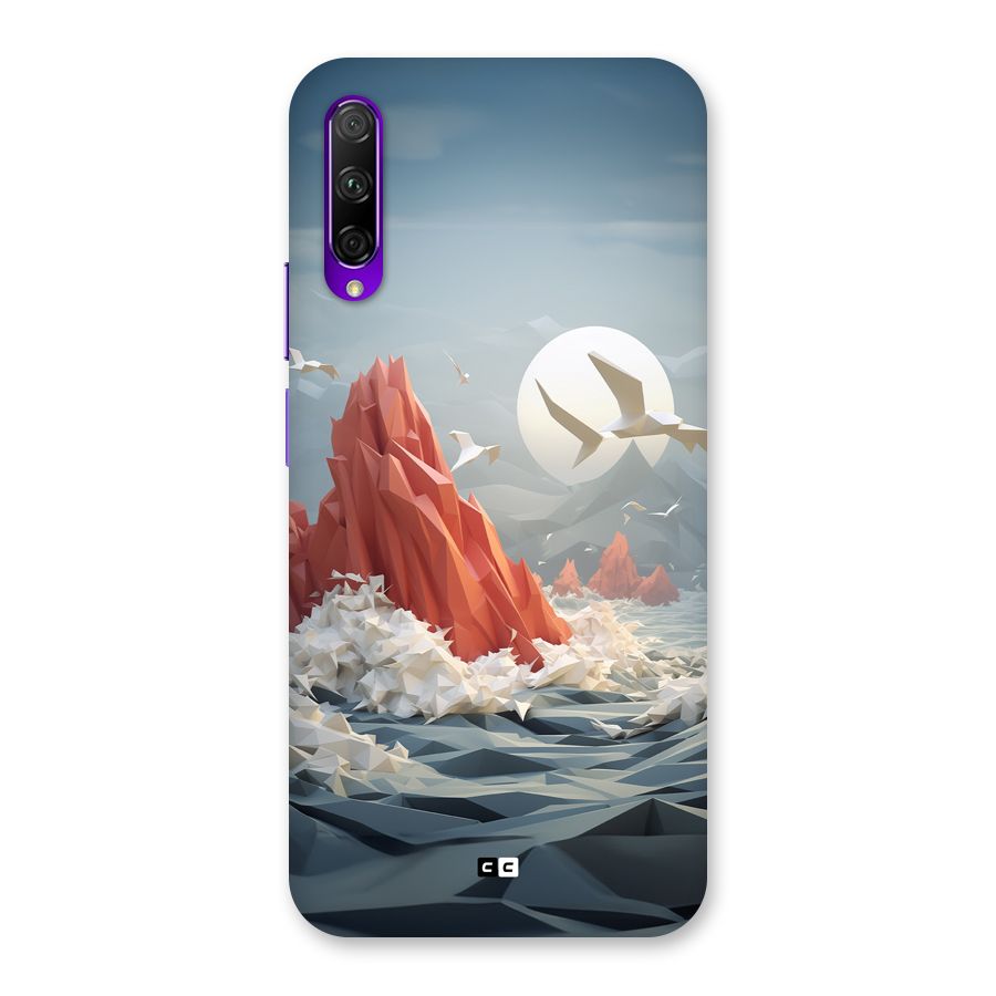 Three Dimension Sea Back Case for Honor 9X Pro
